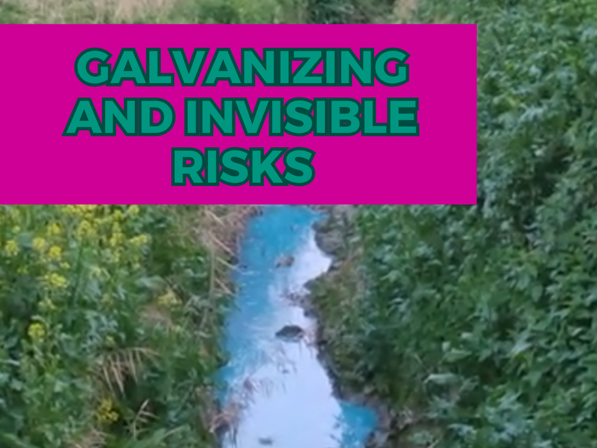GALVANIZING AND INVISIBLE RISKS