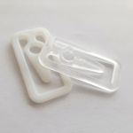 CALIFORNIA RECYCLED TRANSPARENT CLIPS mm 16x34