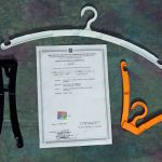 PATENTED FOLDING HANGER cm 40 - colored