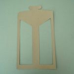 PUNCHED BIB BOARD FOR SHIRT INTERIOR