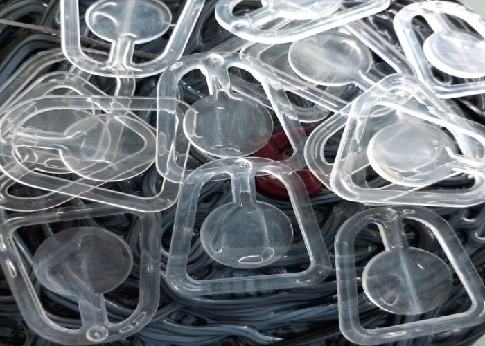 Clip art. Norvegia in plastica compostabile